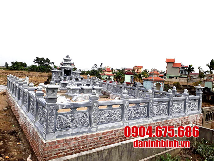 Cơ sở thiết kế thi công khu lăng mộ đá đẹp Ninh Vân Ninh Bình uy tín