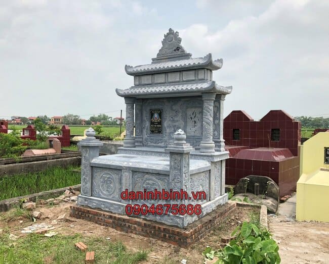 mộ đôi bằng đá tại Ninh Thuận đẹp nhất