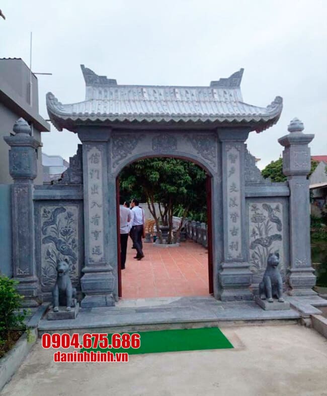 cổng tam quan đẹp tại Thái Bình