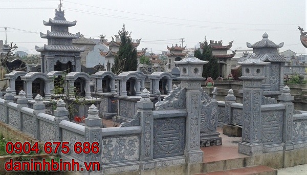 Khu lăng mộ gia đình bằng đá tự nhiên