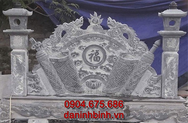 Mẫu bình phong nhà thờ họ đẹp, giá rẻ bán tại Hà Nam