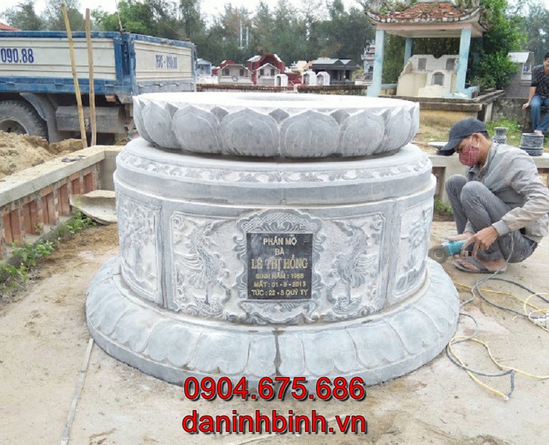 Mộ tròn đẹp, giá tốt bán tại Lạng Sơn