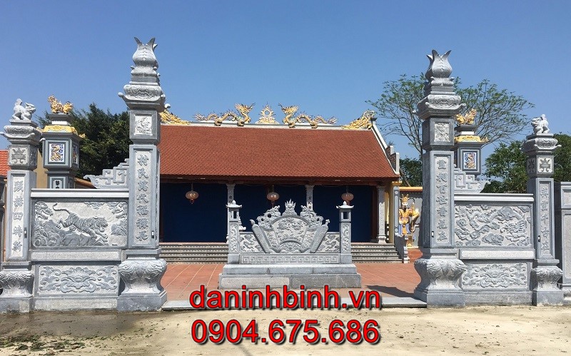 Trụ cổng bán tại Bình Định mang nhiều ý nghĩa tâm linh, phong thuỷ tốt đẹp