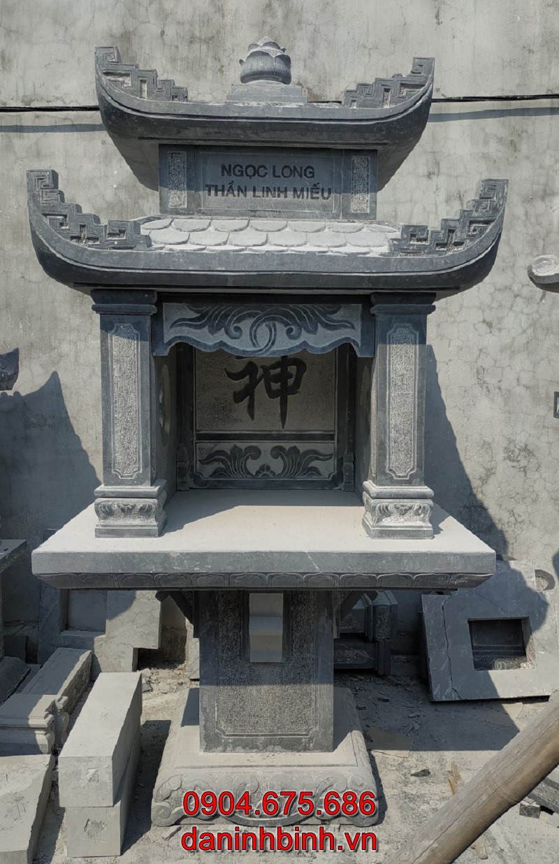 Mẫu miếu thờ có mái đẹp bán tại Bắc Ninh