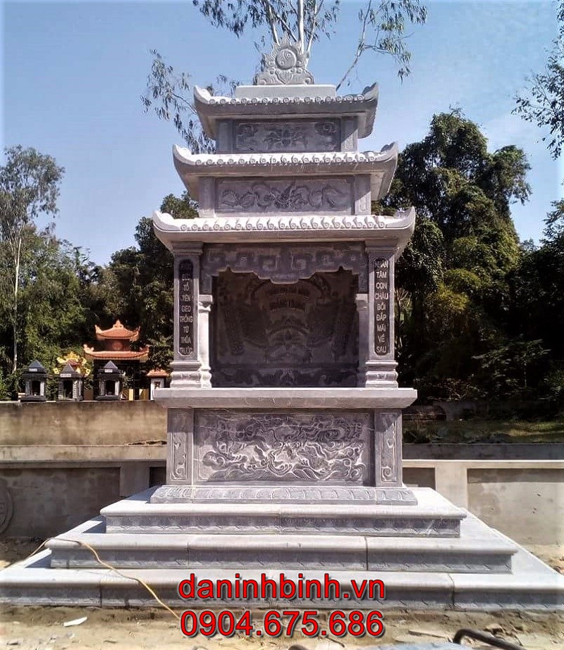 Mẫu lăng thờ đá bán tại Quảng Ninh mang ý nghĩa tâm linh, phong thuỷ sâu sắc