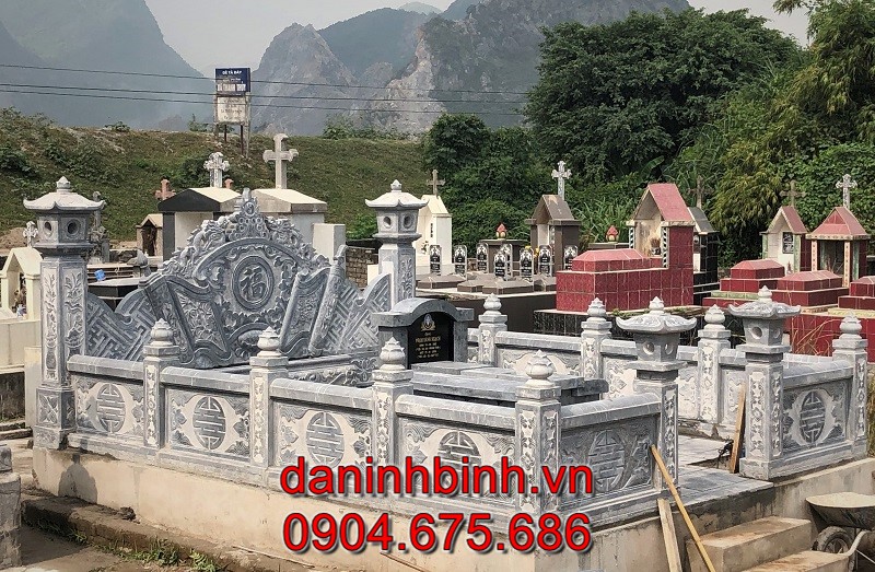 Lăng mộ đá khối đẹp bán tại Gia Lai mang nhiều ý nghĩa tâm linh, phong thuỷ sâu sắc