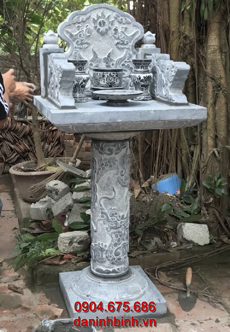 Mẫu bàn thờ thiên bằng đá đẹp, giá tốt bán tại Bạc Liêu