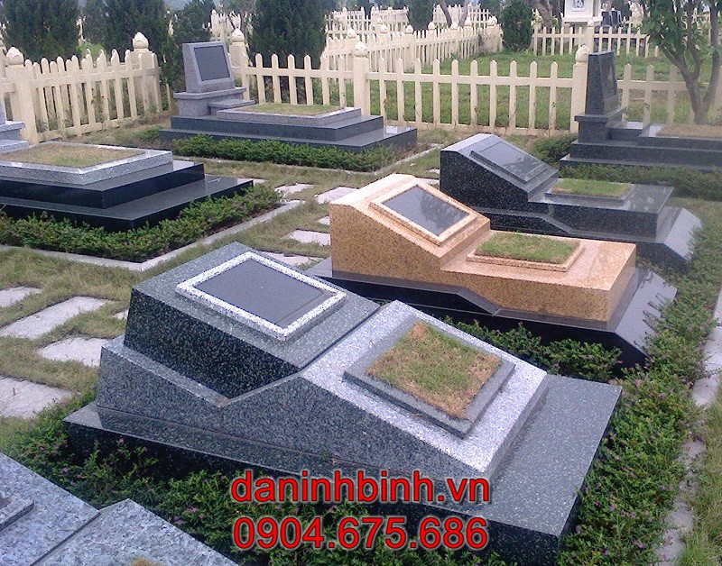 Cơ sở đá mỹ nghệ Ninh Bình chuyên chế tác mộ đá hoa cương (granite) đẹp chuẩn phong thuỷ, giá tốt, uy tín, chất lượng