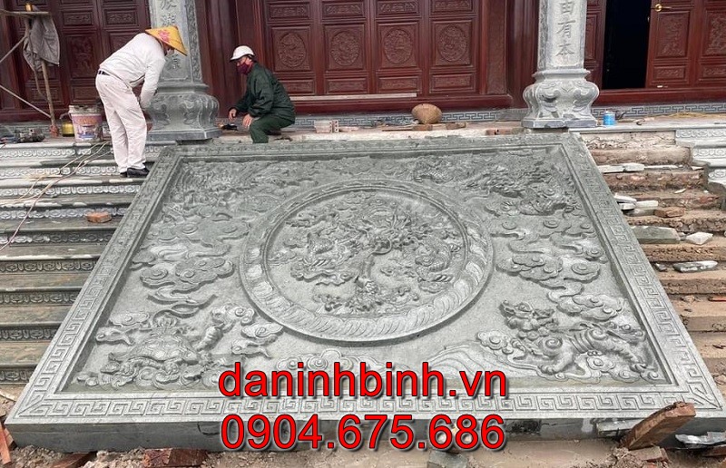 Mẫu chiếu rồng đá phong thuỷ bán tại Bình Dương