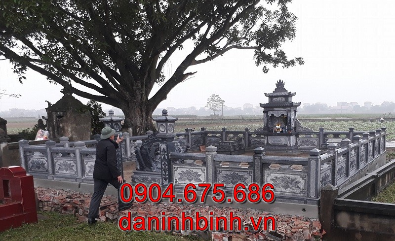 Khu lăng mộ bằng đá đẹp bán tại Bắc Ninh