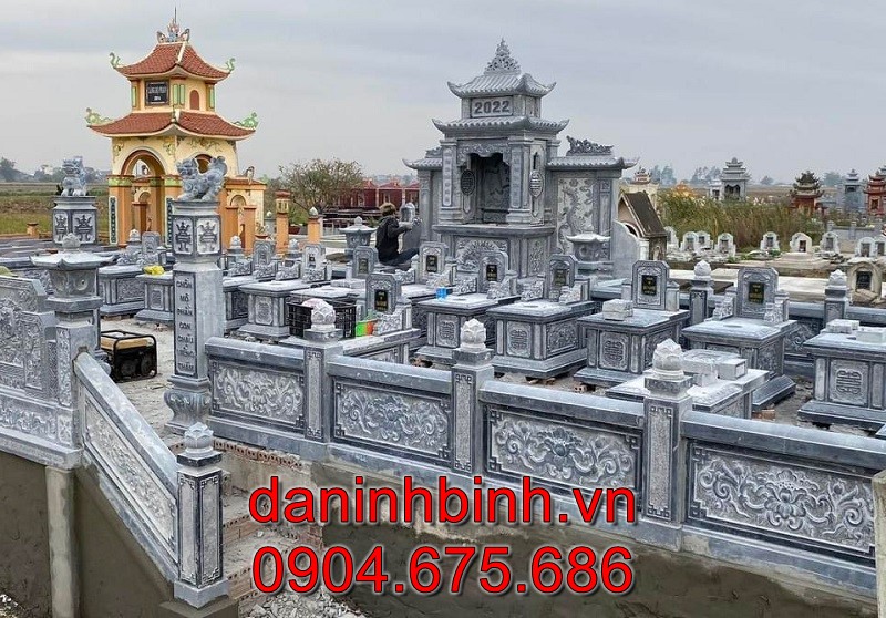 Khu mộ gia đình bằng đá chuẩn phong thuỷ bán tại Vũng Tàu